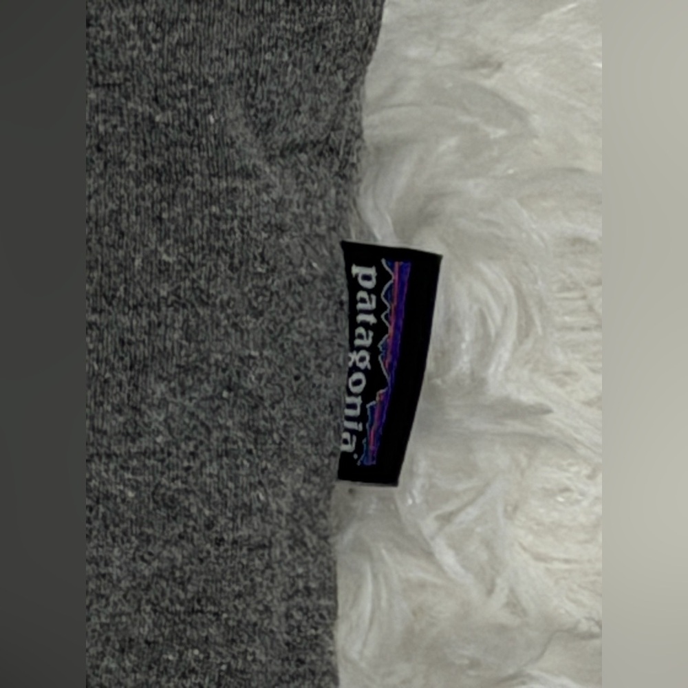 Patagonia Uprisal Hoodie Small Gray Mountain Stripe Pullover - Picture 5 of 11